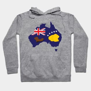 Australian Booting Flag 23 Hoodie